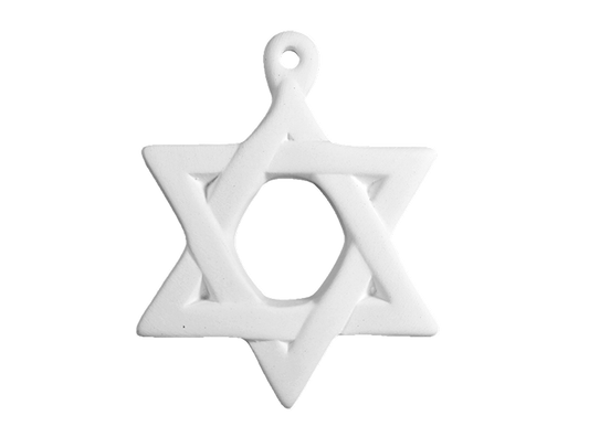 Bisque Star Of David (Case of 12)