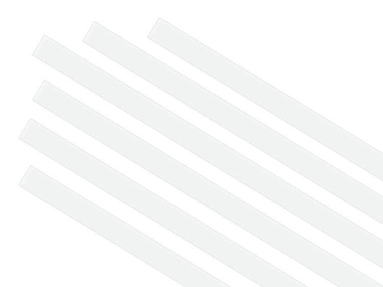 Clear Transparent Strips (Case of 1)
