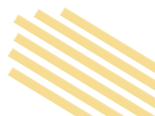 Pale Amber Transparent Strips (Case of 1)