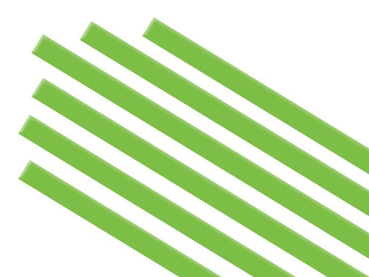 Amazon Green Opalescent Strips (Case of 1)