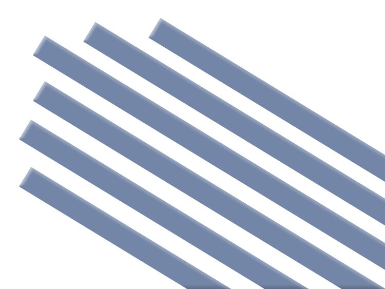 Chambray Opalescent Glass Strips (Case of 1)