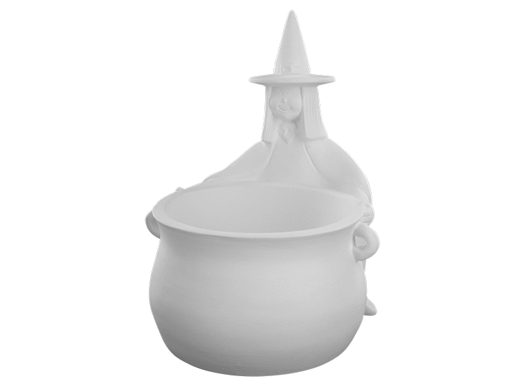 Bisque Witch Bowl (Case of 4)