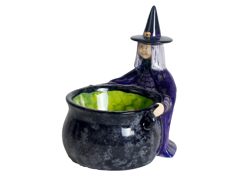 Bisque Witch Bowl (Case of 4)