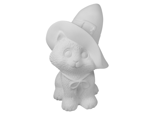 Bisque Witch's Kitty (Case of 6)