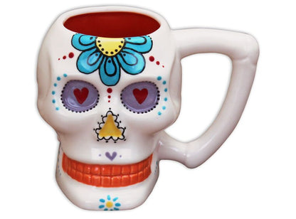 Bisque Skull Mug (Case of 4)