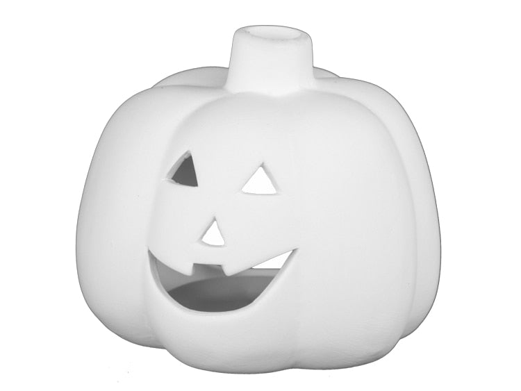 Bisque Small Pumpkin Votive (Case of 6)