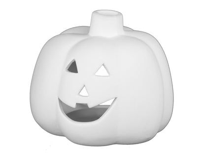 Bisque Small Pumpkin Votive (Case of 6)