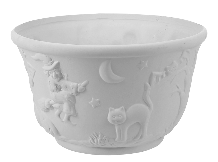 Bisque Halloween Bowl (Case of 2)
