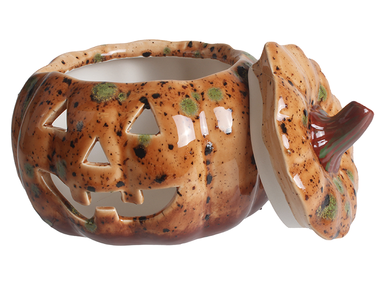 Bisque Small Jack-O-Lantern (Case of 4)