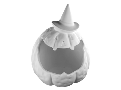 Bisque Pumpkin Candy Dish (Case of 1)