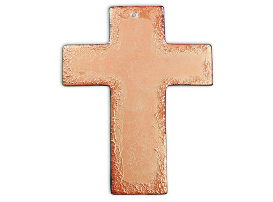 Bisque Cross Plaque (Case of 8)