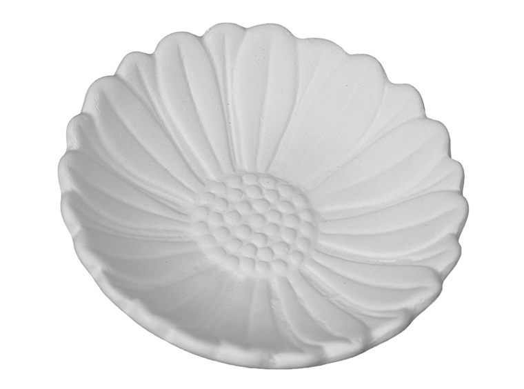 Bisque Sunflower Sauce Dish (Case of 12)