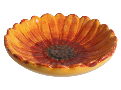 Bisque Sunflower Sauce Dish (Case of 12)
