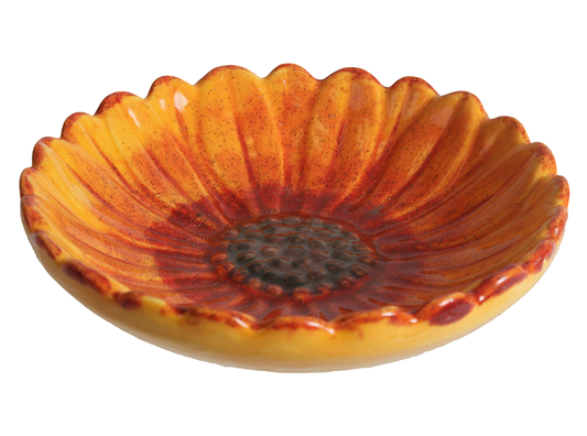 Bisque Sunflower Sauce Dish (Case of 12)