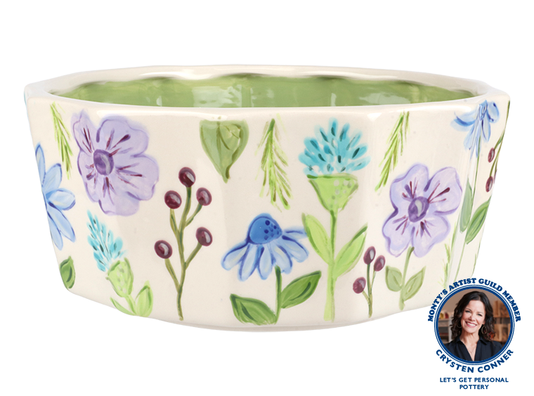 Bisque Tridecagon Container (Case of 1)