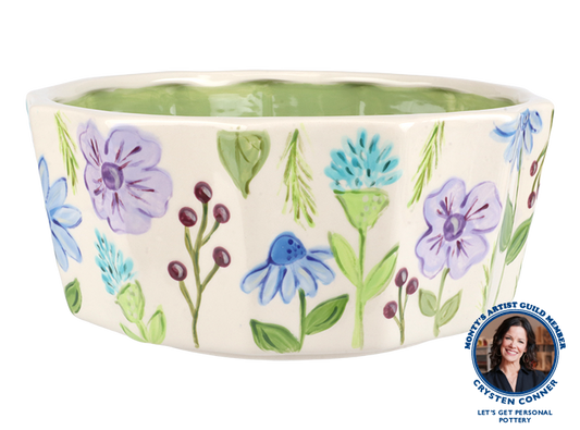 Bisque Tridecagon Container (Case of 1)