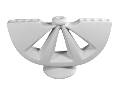 Bisque Menorah (Case of 4)