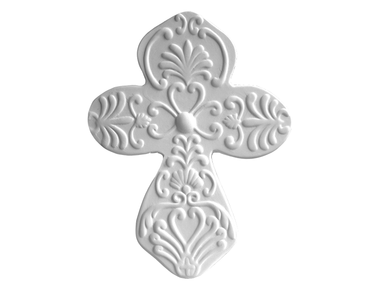 Bisque Celtic Cross (Case of 4)