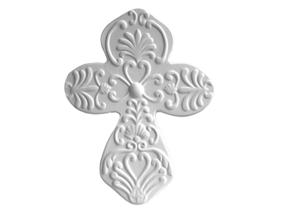 Bisque Celtic Cross (Case of 4)