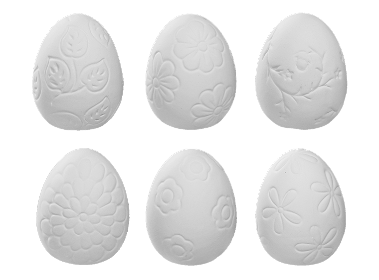 Bisque Textured Easter Egg Set (Case of 12)