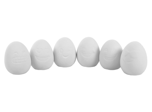 Bisque Emoji Easter Egg Set - 2 Sets Of 6 (Case of 12)