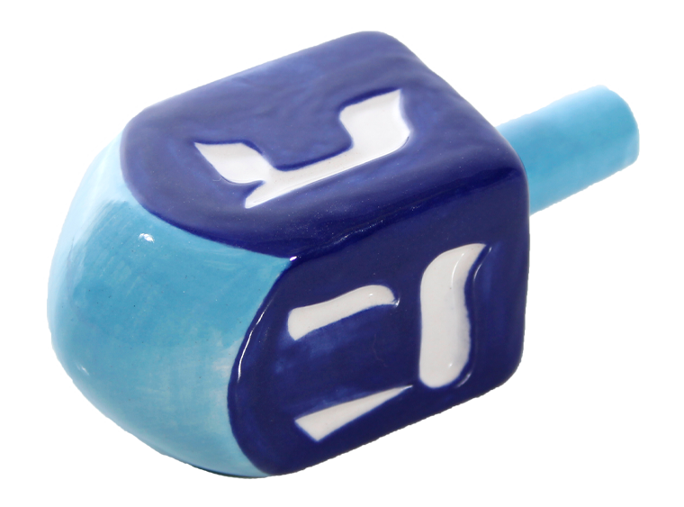 Bisque Dreidel (Case of 12)