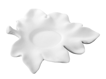 Bisque Leaf Votive (Case of 12)