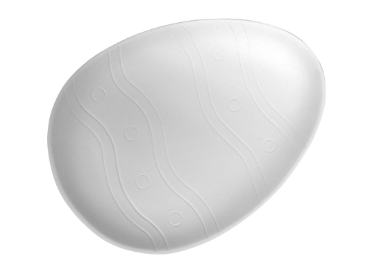 Bisque Easter Egg Plate (Case of 4)