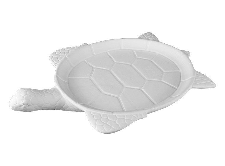 Bisque Sea Turtle Server (Case of 4)