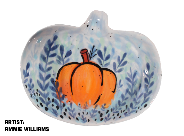 Bisque Petite Pumpkin Dish (Case of 12)