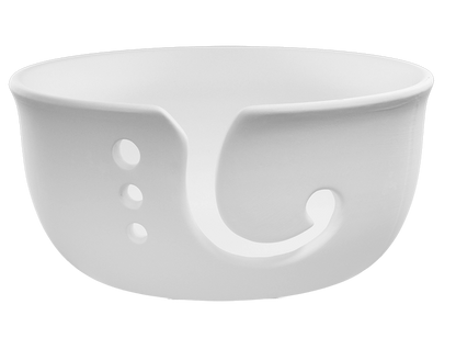 Bisque Knitaholic Yarn Bowl (Case of 4)