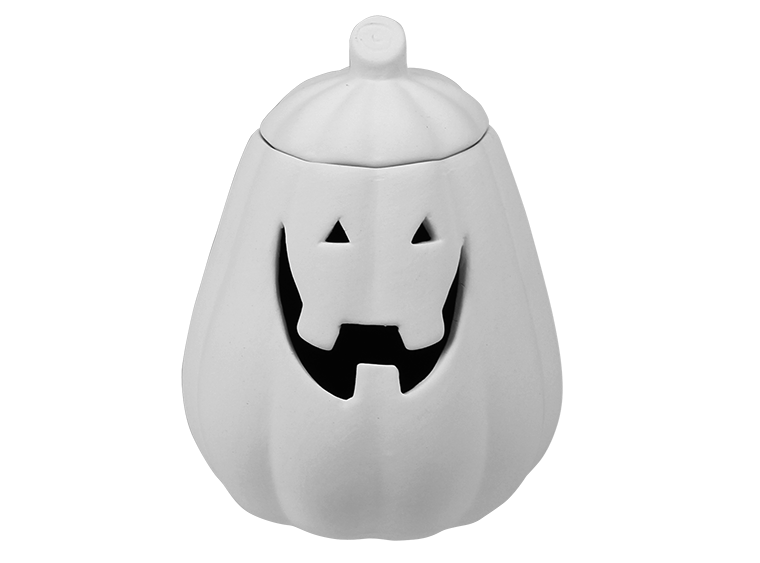 Bisque Little Lovable Jack-O-Lantern (Case of 4)