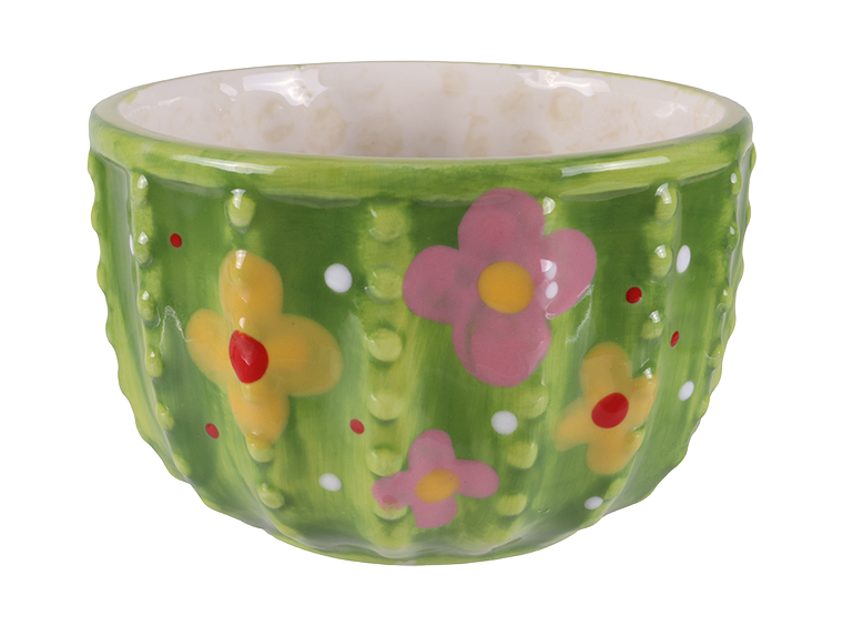 Bisque Cactus Bowl (Case of 4)