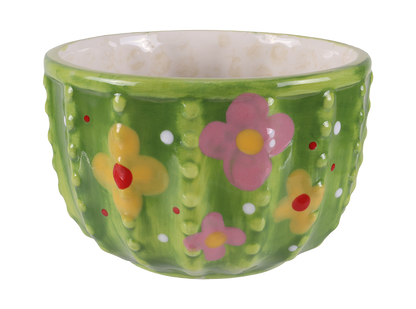 Bisque Cactus Bowl (Case of 4)
