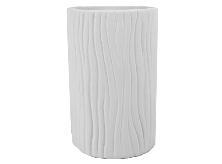 Bisque Tall Rustic Vessel (Case of 4)