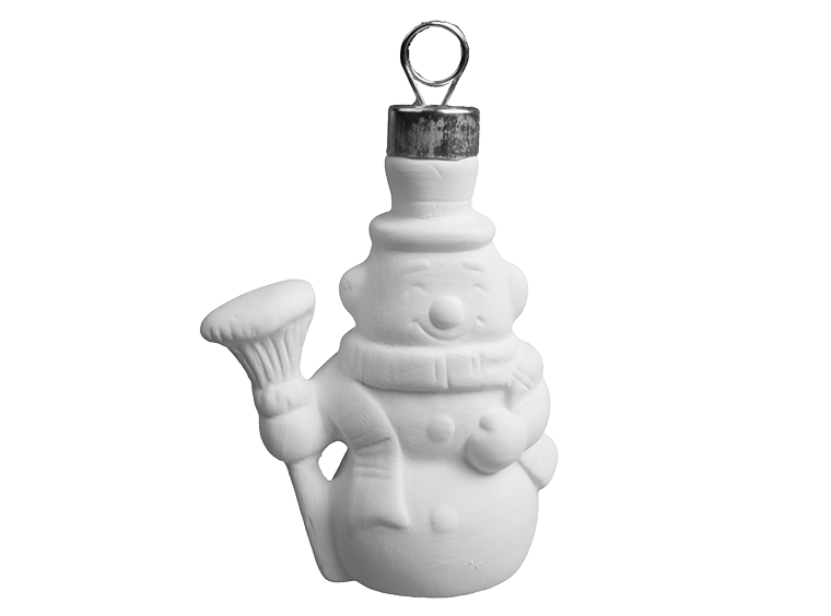 Bisque Frigid The Snowman Ornament (Case of 12)