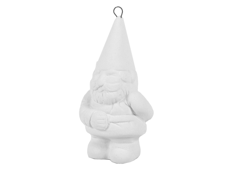 Bisque Gnome Ornament (Case of 12)