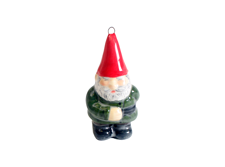 Bisque Gnome Ornament (Case of 12)