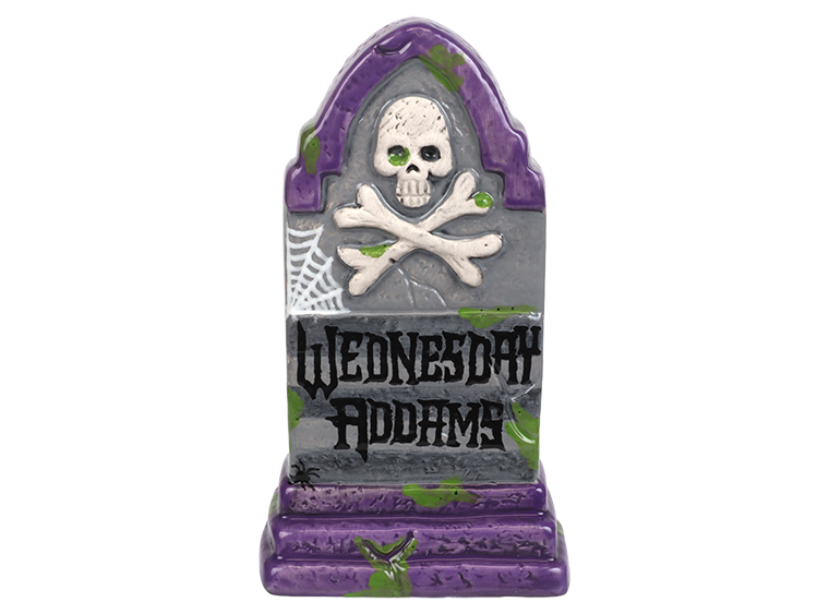 Bisque Crossbones Tombstone (Case of 6)