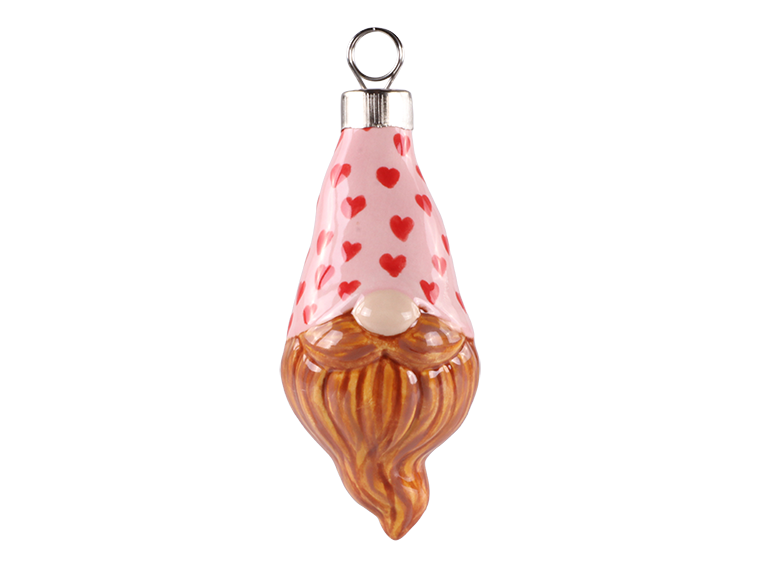 Bisque Gnome Ornament (Case of 12)