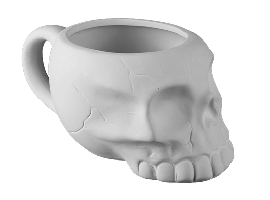 Bisque Cranium Cafe Mug (Case of 4)