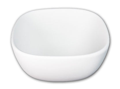 Bisque Square Bowl (Case of 6)