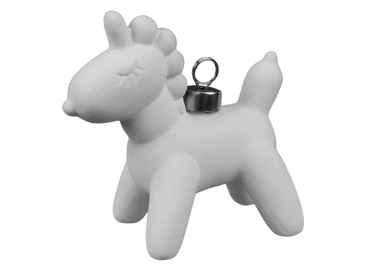 Bisque Balloonicorn Ornament (Case of 8)