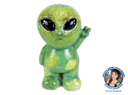 Bisque Alien Bank (Case of 6)