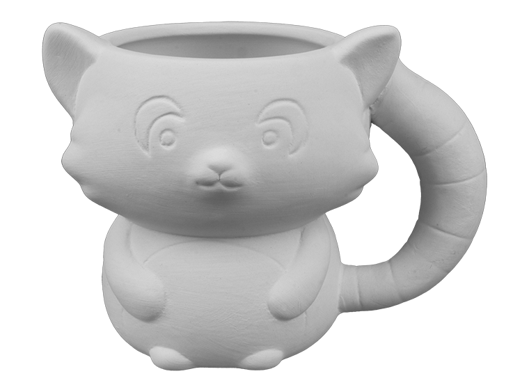 Bisque Woodsie Critter Mug (Case of 4)