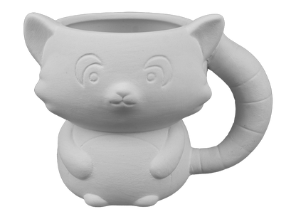 Bisque Woodsie Critter Mug (Case of 4)
