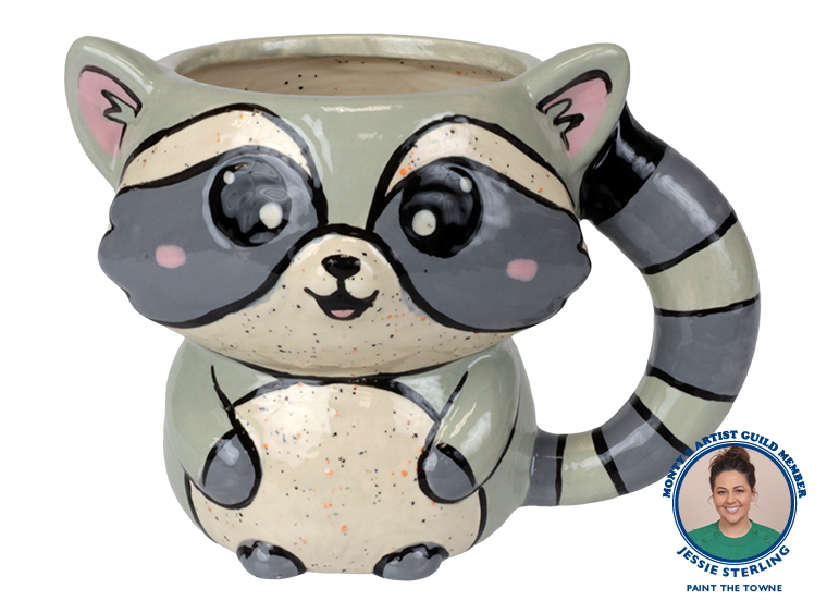 Bisque Woodsie Critter Mug (Case of 4)