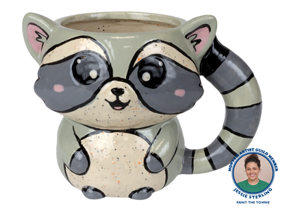 Bisque Woodsie Critter Mug (Case of 4)