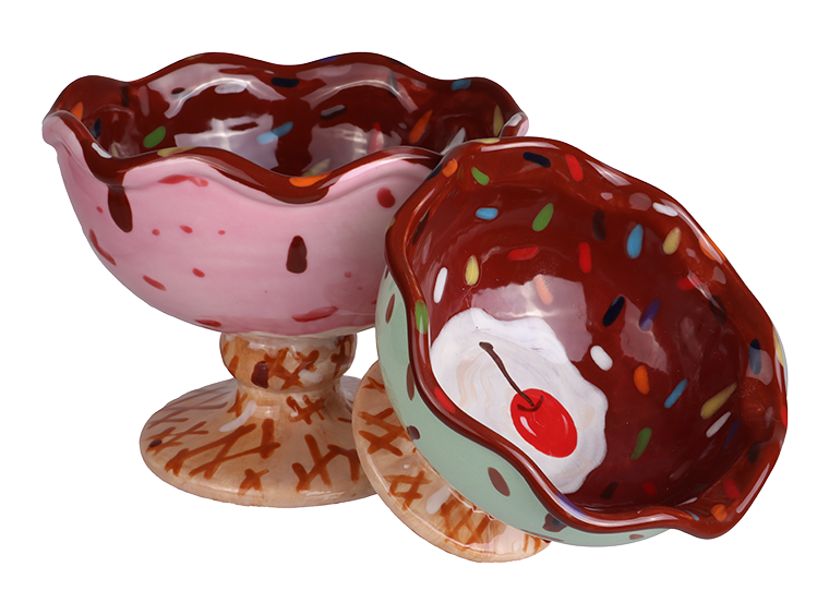 Bisque Sundae Bowl (Case of 6)