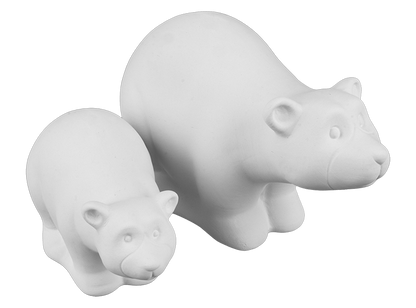 Bisque Bongo The Bear Figurine (Case of 4)
